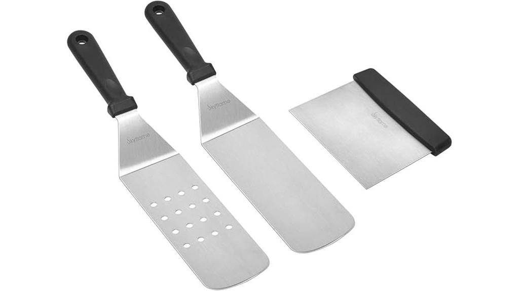 three piece griddle accessories kit