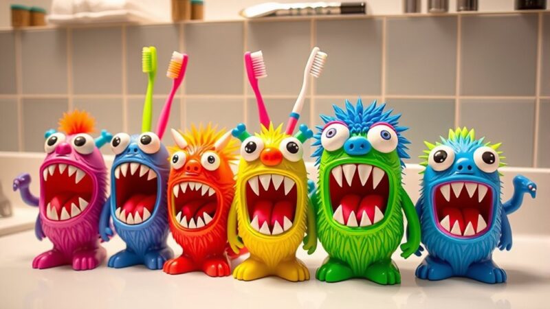 14 Best Monster Toothbrush Holders That Make Brushing Fun and Easy ...