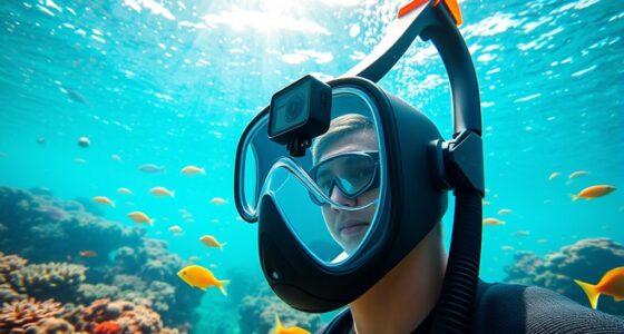 top gopro compatible snorkel masks