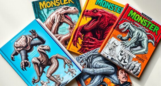 top monster art reference books