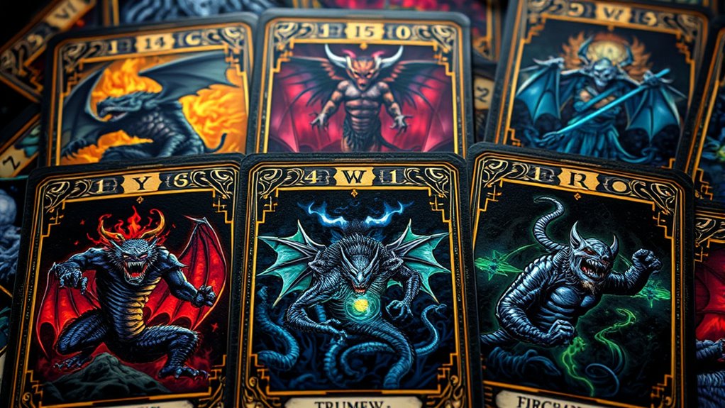 top monster tarot decks