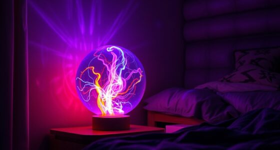 top plasma globe bedside lamps