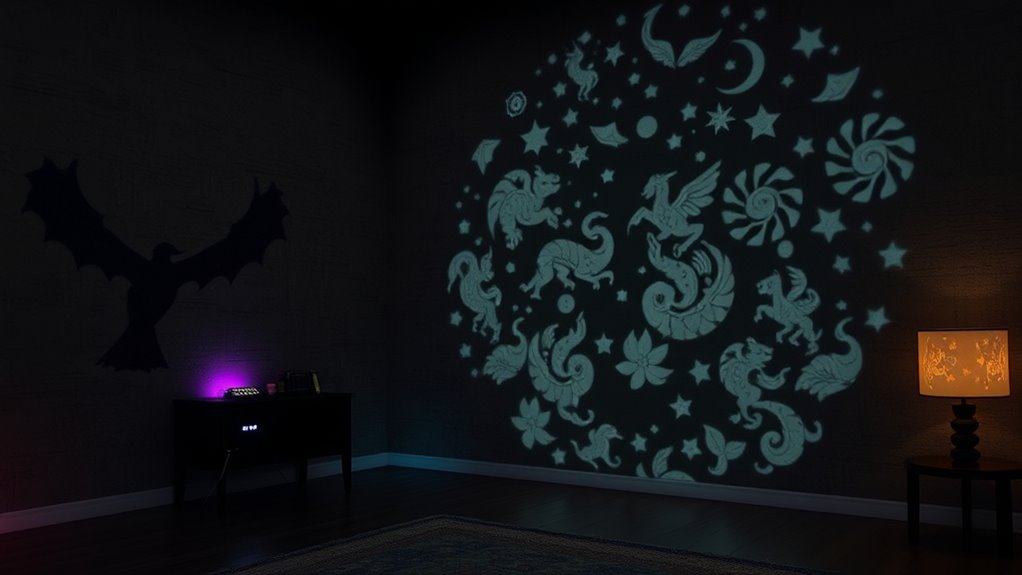 top shadow creature star projectors