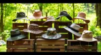 top wide brim boonie hats
