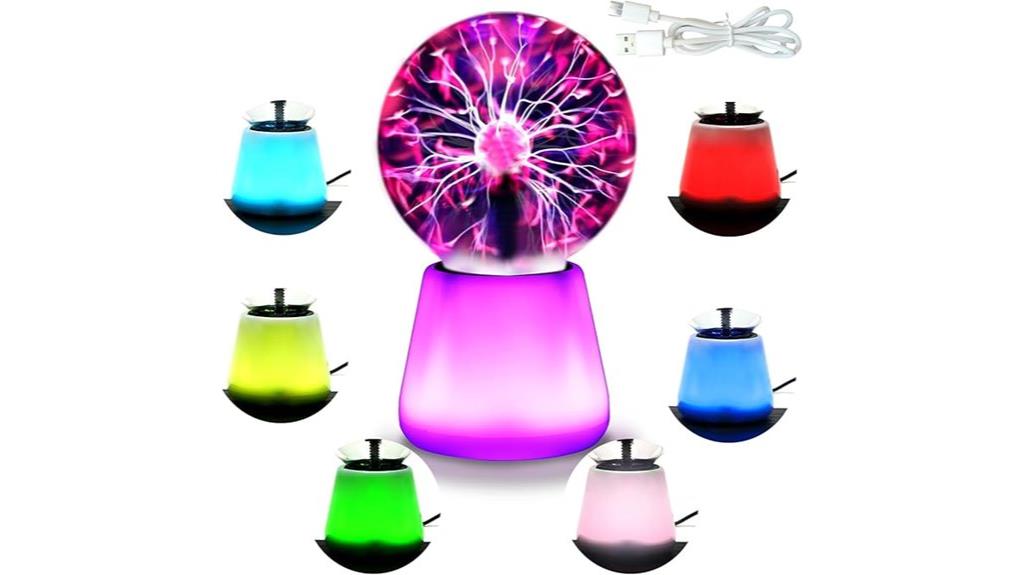 touch activated led globe