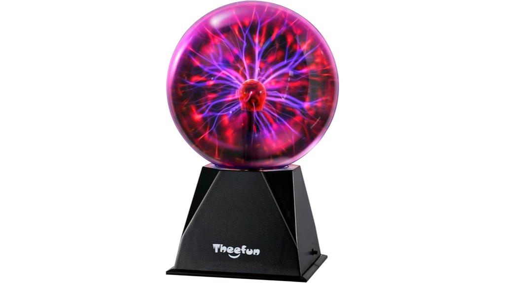 touch sensitive plasma globe