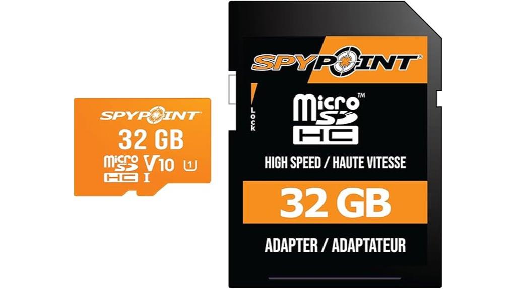 trail camera micro sd