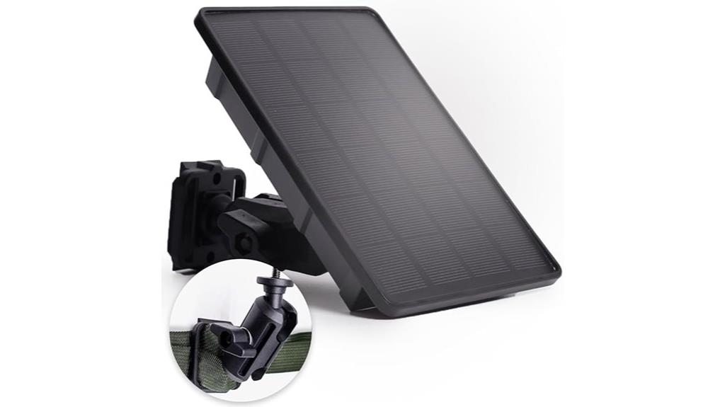 trail camera solar panel