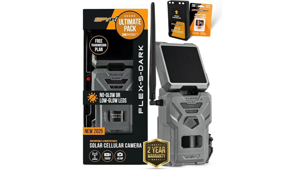 trail camera with solar power