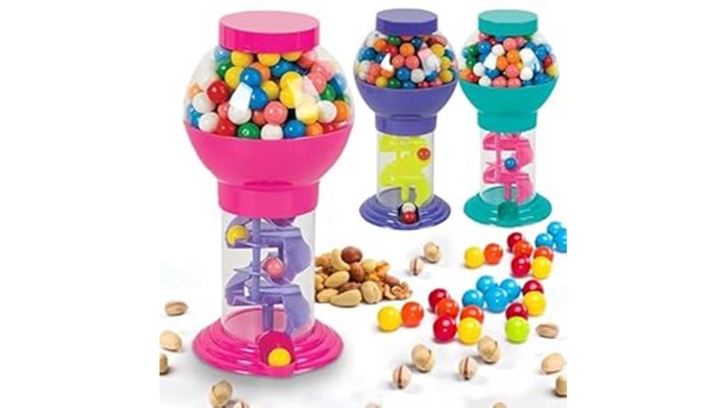 twirling candy gumball machine