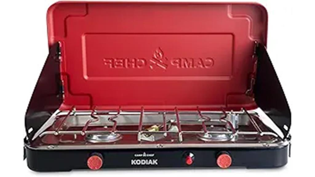 two burner outdoor stove