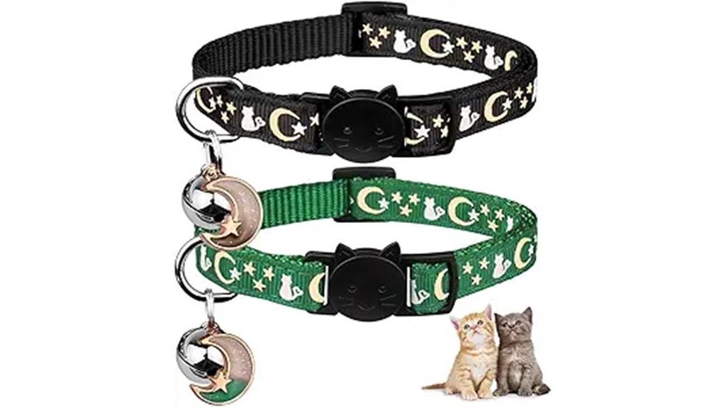 two color safety collars