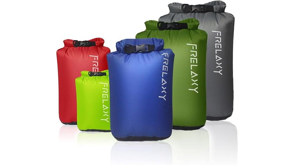 ultralight multiple dry sacks