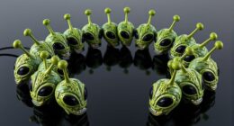 unique alien head usb hubs