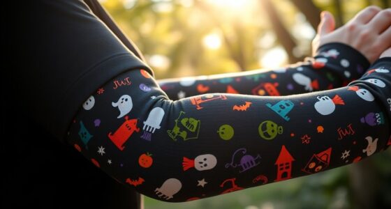 uv protective spooky sleeve patterns