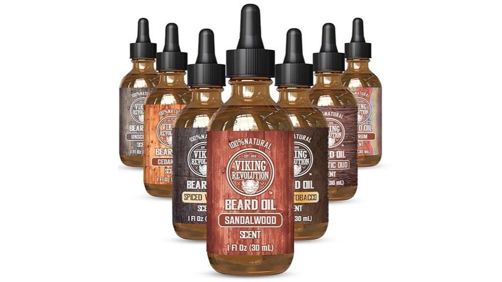 viking sandalwood beard oil