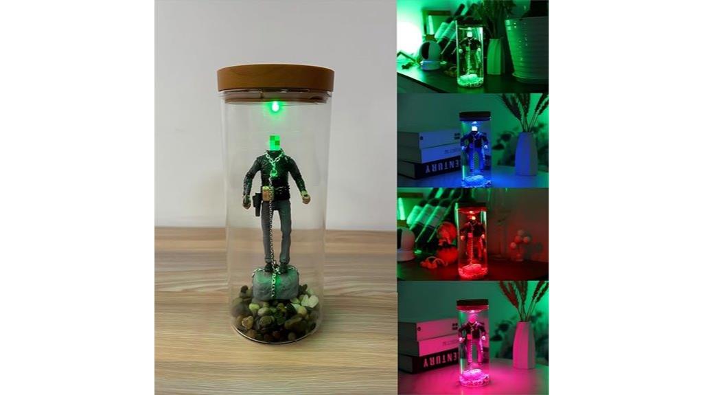 vintage horror lamp gift