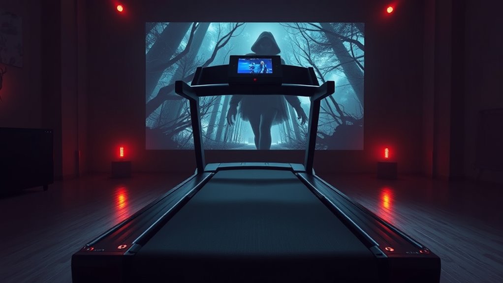 vr treadmill safety features