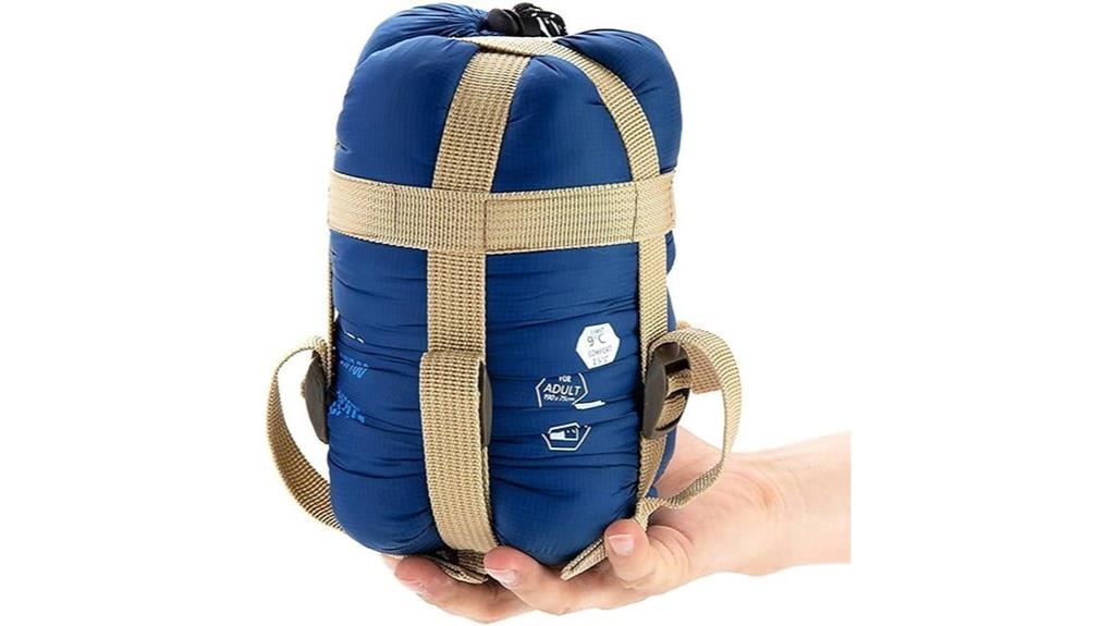 warm weather camping sleeping bag