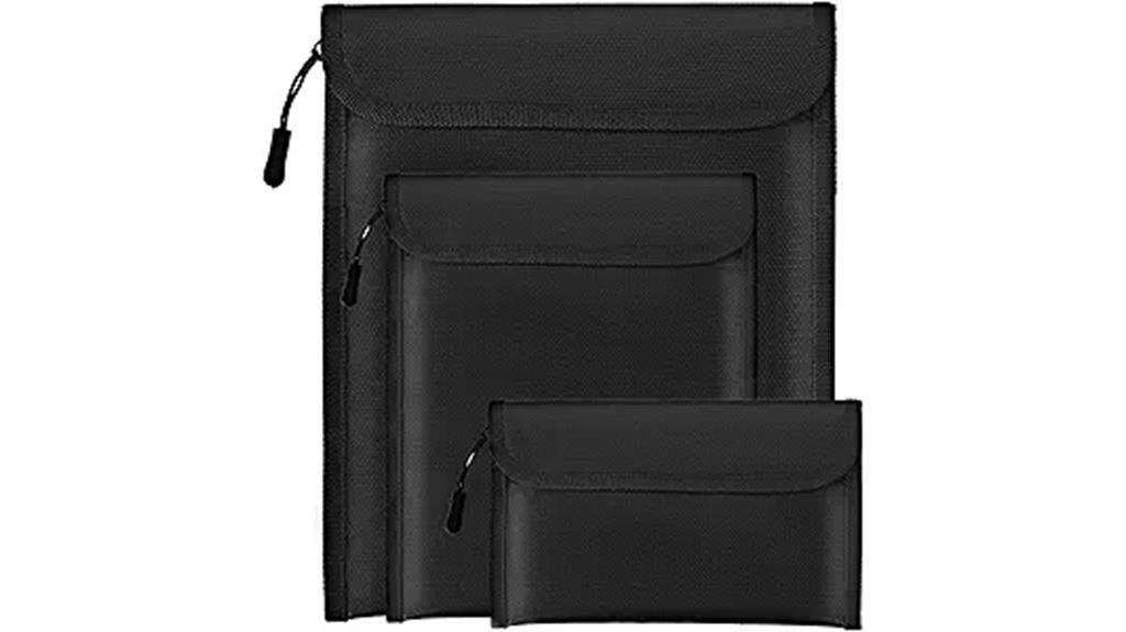 waterproof fireproof document set