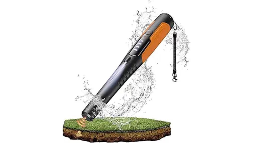 waterproof lcd metal detector