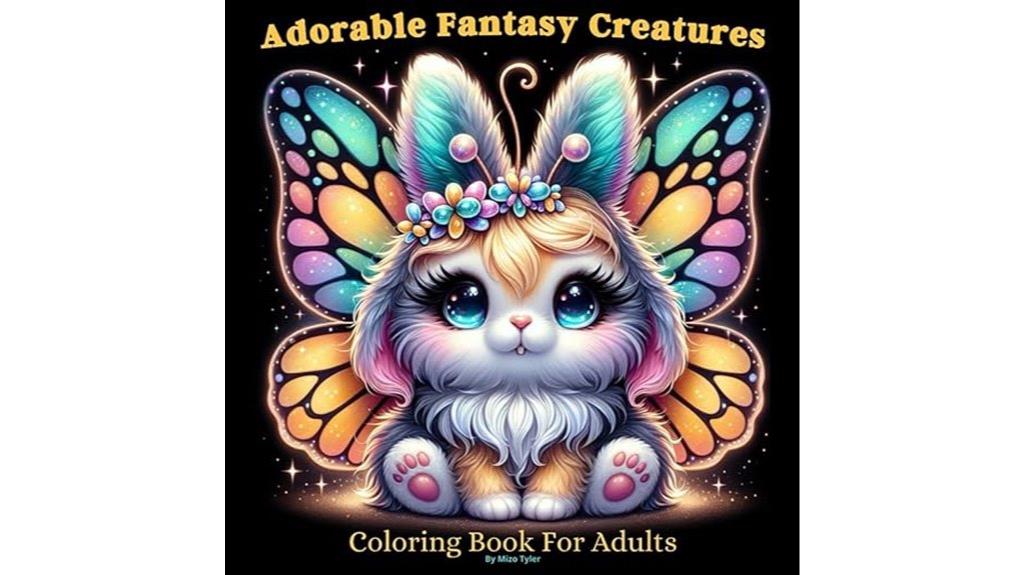 whimsical mythical creature coloring