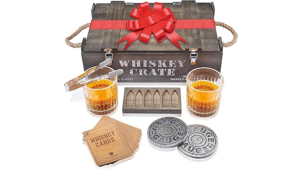 whiskey stone gift set