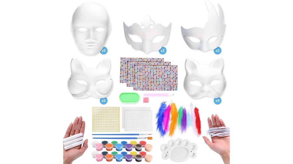 wild boar mask craft kit