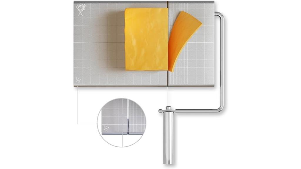 wire cheese slicing tool