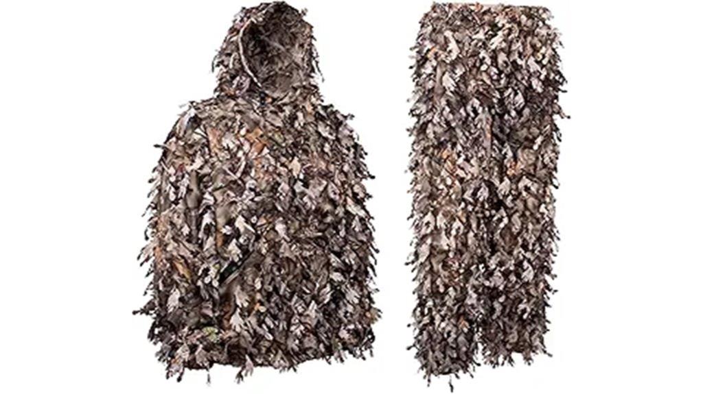 woodland camo ghillie suit