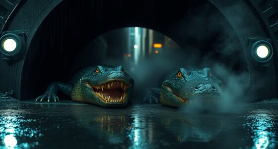 alligators lurking in sewers