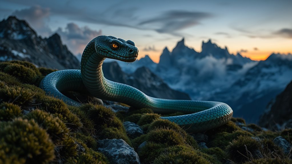 alpine cryptid serpent legends