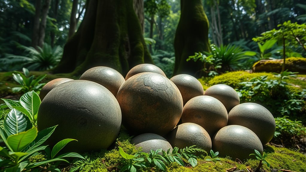 ancient costa rican stone spheres