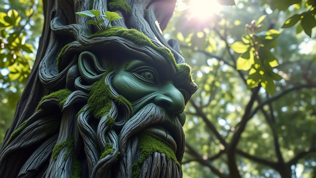 ancient mythical forest spirit