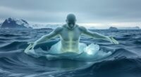 antarctic sea humanoid