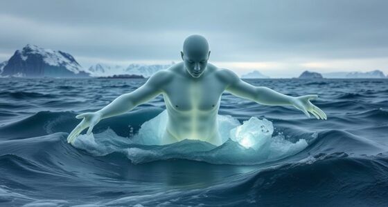 antarctic sea humanoid