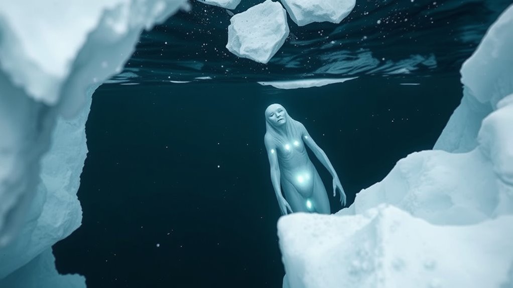 antarctic sea humanoid