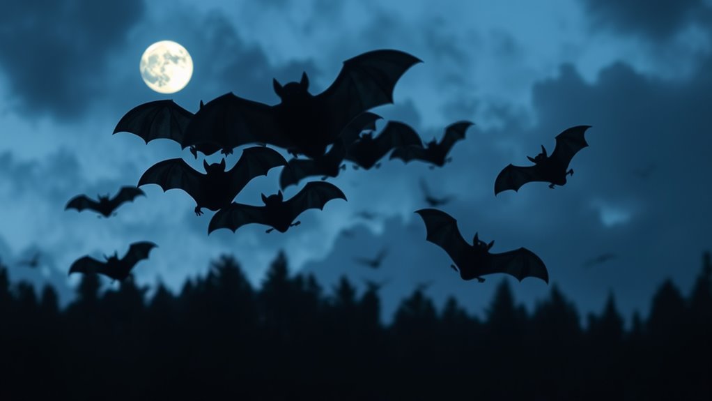 bats symbolize darkness transformation