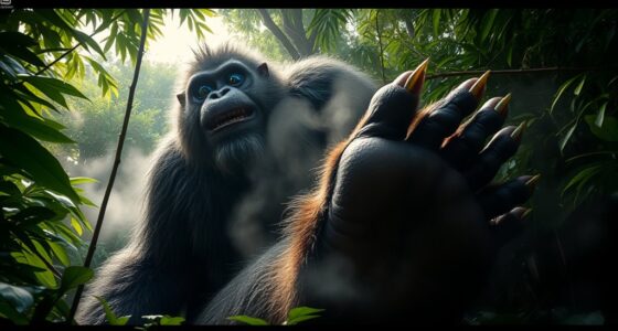 beast with backward foot