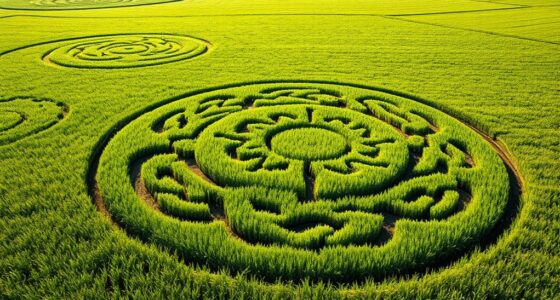 bumpy field crop art