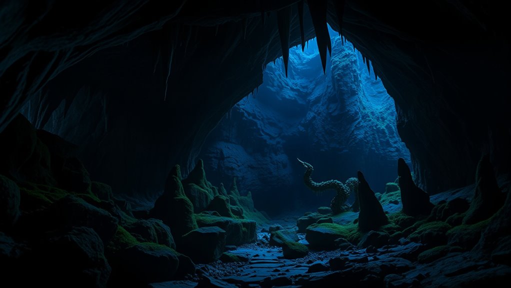 caves inspire mythical stories