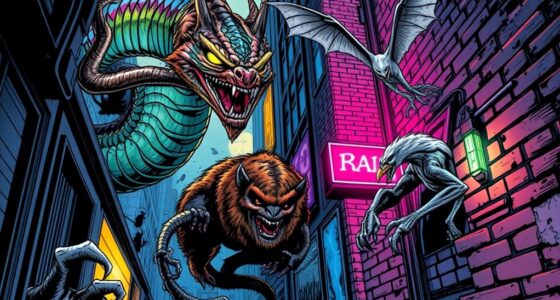 cryptid monsters in graphic novels