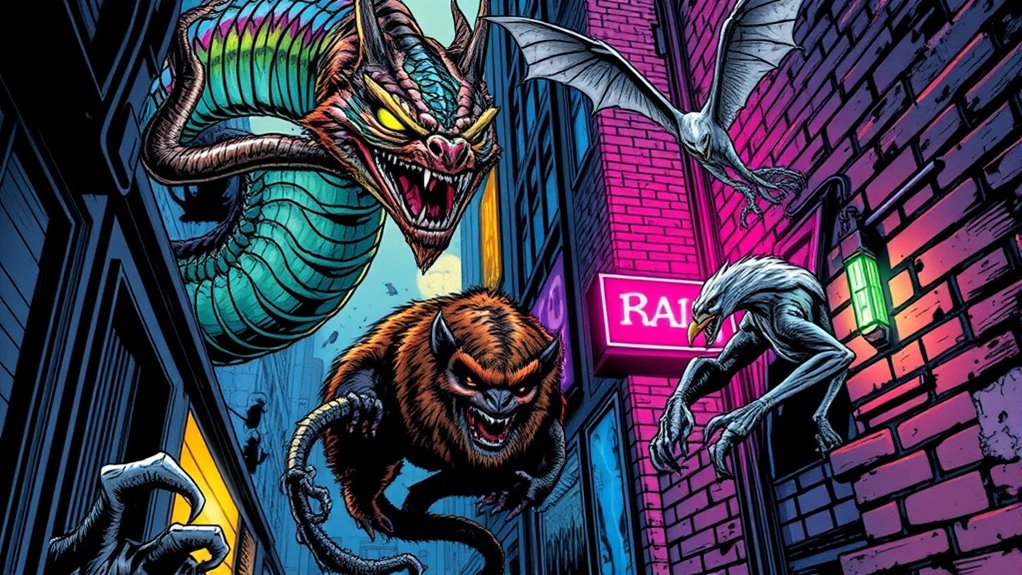 cryptid monsters in graphic novels