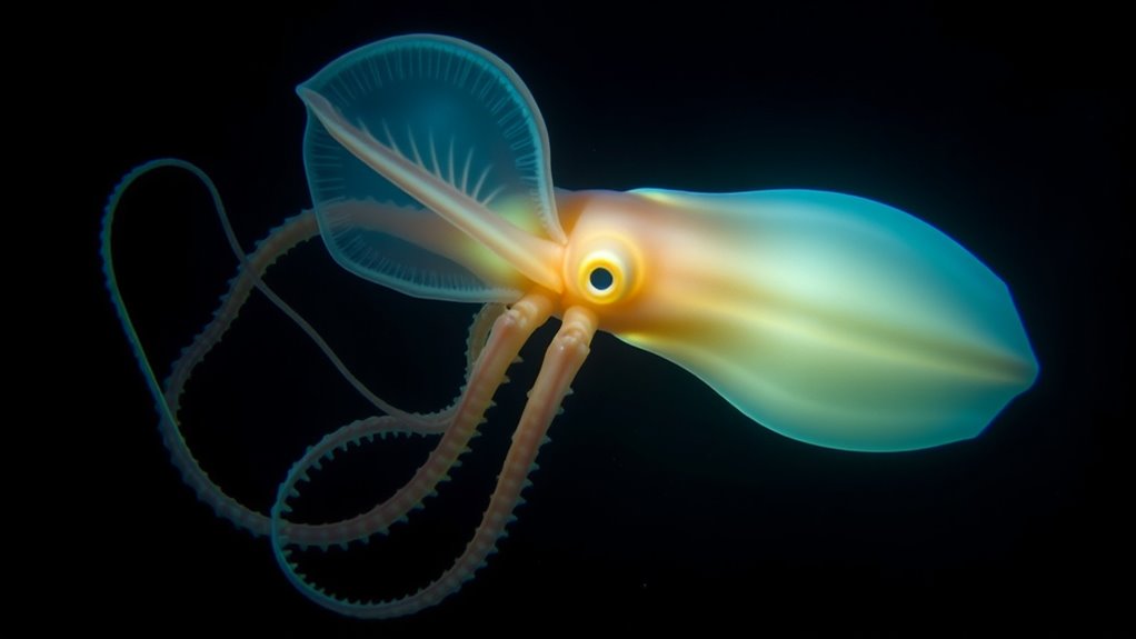 deep sea camouflage and adaptations