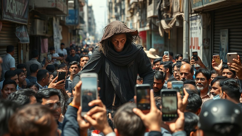 delhi monkey man panic