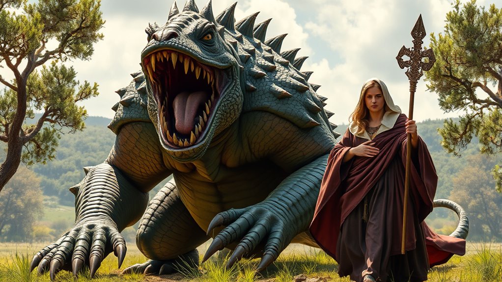 dragon symbolism and spiritual triumph