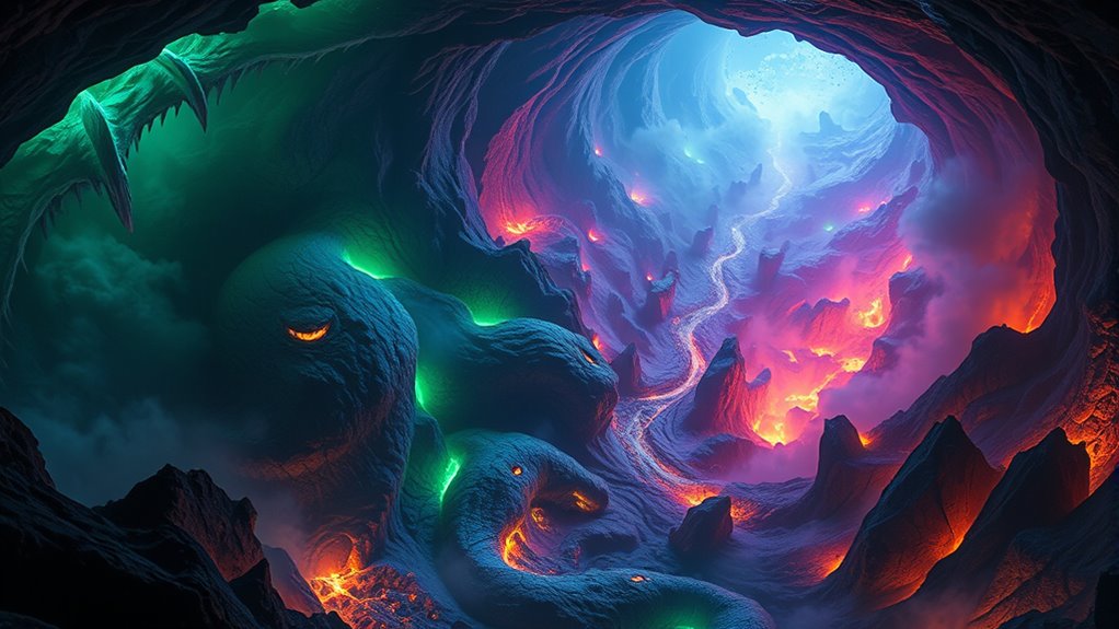 earth s interior monsters