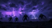 earthquake phenomena and mythical creatures