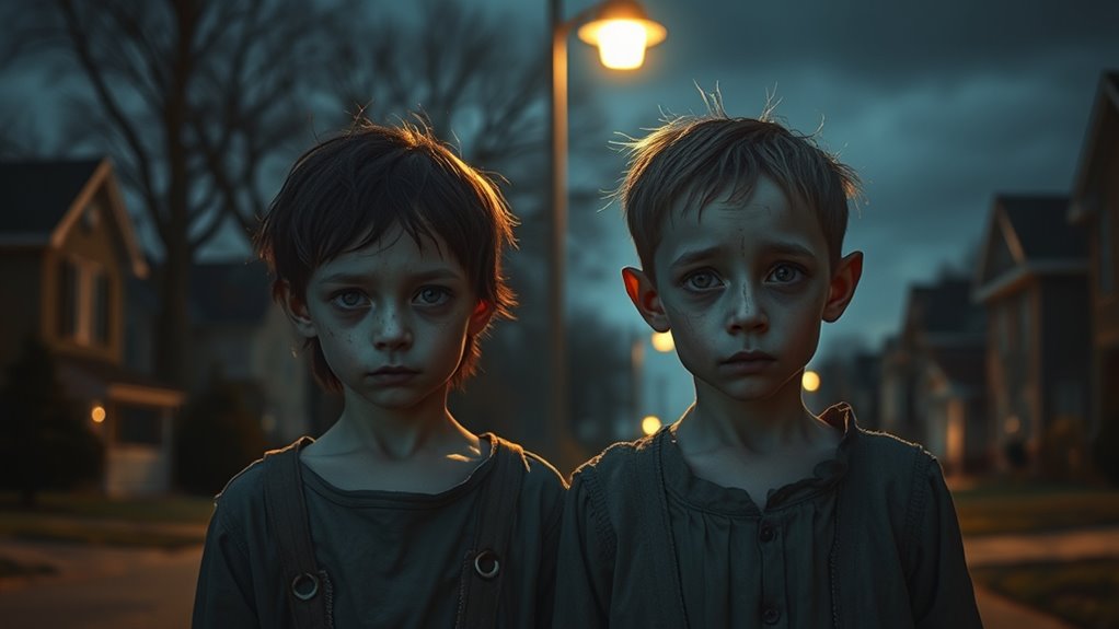 eerie encounters with children