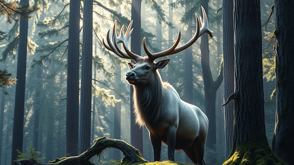 elk king symbolizes divine wilderness